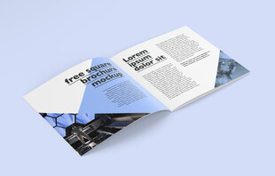 方形小册子样机