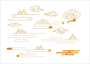 云纹 祥云 云图 中国风 古典