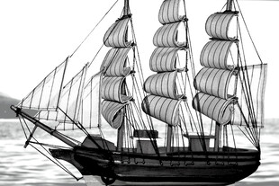 海上帆船