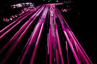 夜晚公路