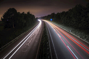 公路夜景