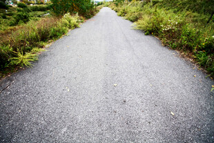 乡村柏油路