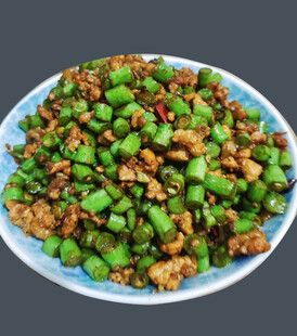 肉沫豇豆
