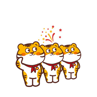 虎萌萌卡通航空系列