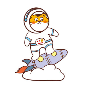 虎萌萌卡通航空系列