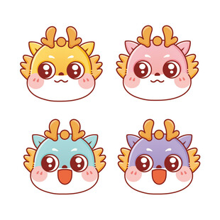 小飞龙头像卡通