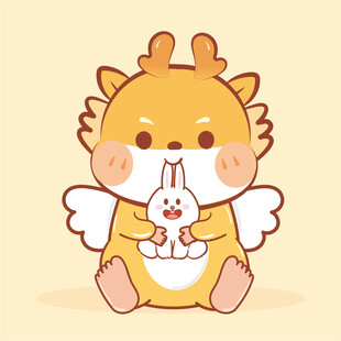 小飞龙宝宝摆件翅膀