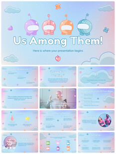 个人简介作品集PPT图片