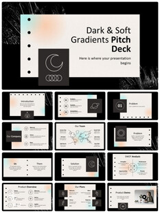 个人简介作品集PPT图片
