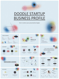 个人简介作品集PPT图片