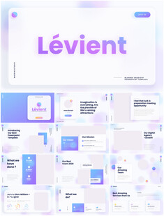 个人简介作品集PPT图片