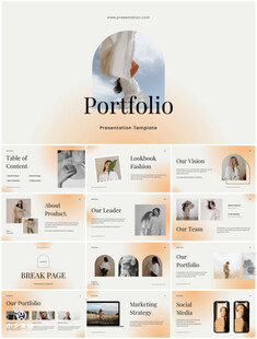 个人简介作品集PPT图片