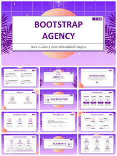 个人简介作品集PPT图片