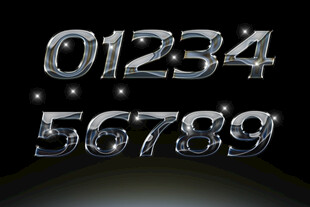 金属质感数字PSD样机