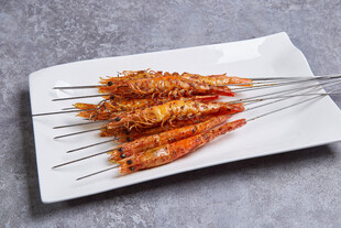 烤虾 虾串 