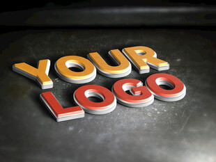 3D立体LOGO样机