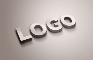 3D立体金属LOGO样机
