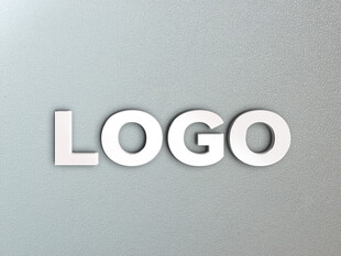 3D立体金属质感LOGO样机