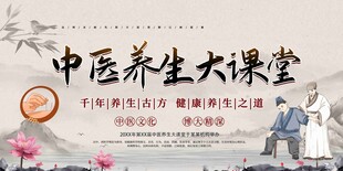 中医养生宣传栏