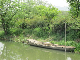 水中小船