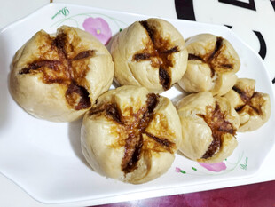 红糖包子