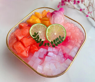 水果捞冰粉