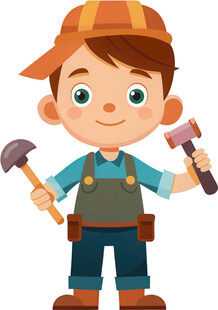 孩子玩具角色扮演免抠图