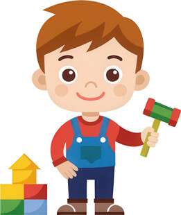 孩子玩具角色扮演免抠图 