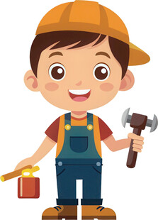 孩子玩具角色扮演免抠图 