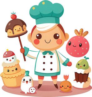 孩子玩具角色扮演免抠图 