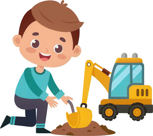 孩子玩具角色扮演免抠图 