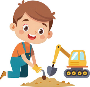 孩子玩具角色扮演免抠图 