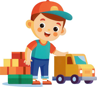 孩子玩具角色扮演免抠图 