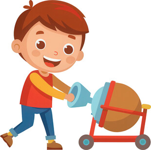孩子玩具角色扮演免抠图 