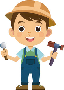 孩子玩具角色扮演免抠图 
