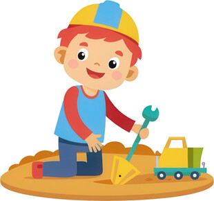 孩子玩具角色扮演免抠图 