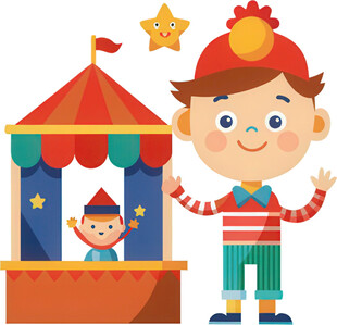 孩子玩具角色扮演免抠图