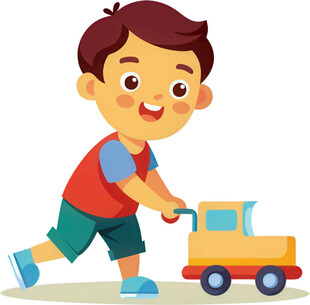 孩子玩具角色扮演免抠图