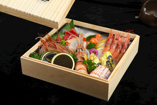 木盒刺身