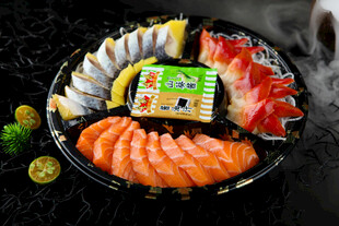 三文鱼北极贝希鲮鱼