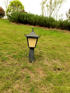 草地路灯
