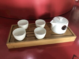 白瓷茶器组