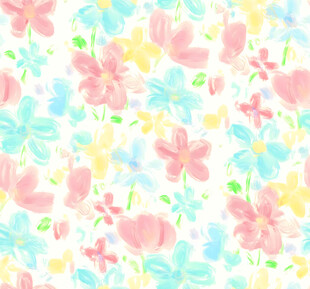 清新花卉图案背景纹理