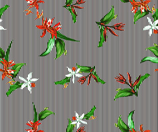 花卉图案背景图