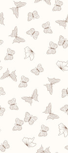 简约蝴蝶图案背景纹理