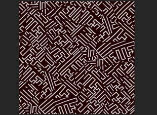 几何线条构成的抽象图案