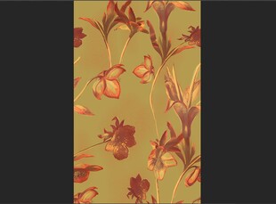 复古花卉图案纹理背景