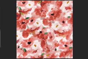 粉色花卉图案背景纹理