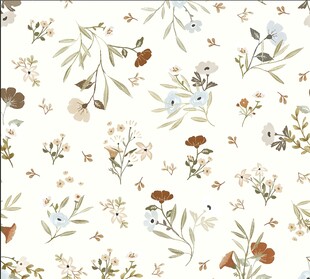 清新碎花图案背景纹理