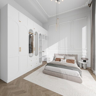 现代简约风卧室室内设计